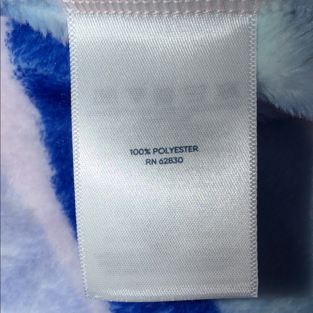 Lands' End Kids' Striped Hoodie - Blue, Pink, and White - Picture 6 of 10